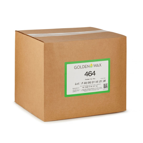 A box of Golden Wax 464 Container Candle Wax