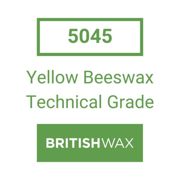 Product label of Yellow Beeswax Technical Grade