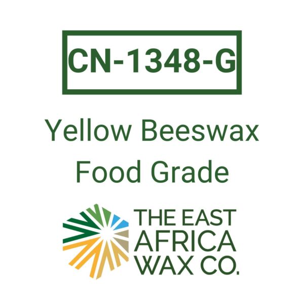 Label of CN-1348-G Yellow Beeswax BPFood Grade