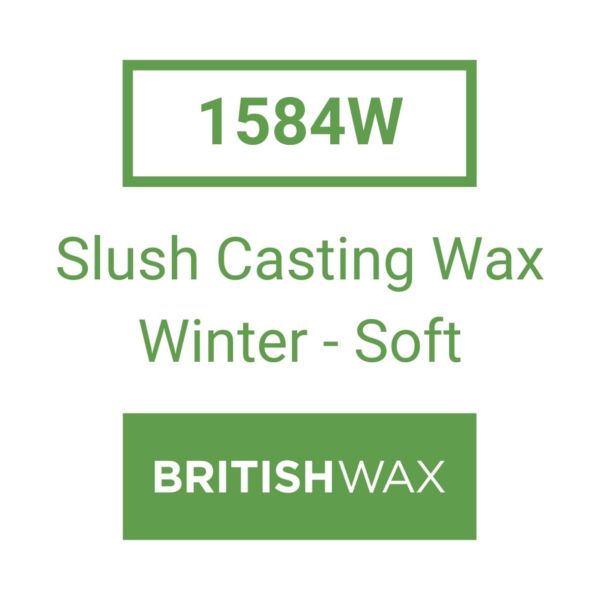 1584W Soft Slush Casting Wax - Winter