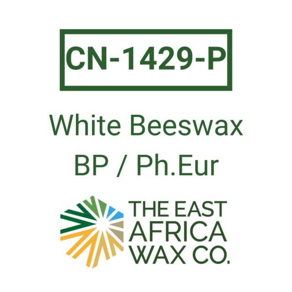 Product label for medical grade beeswax