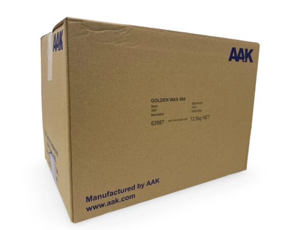 A carton of AAK 464 Soy Wax made in the EU